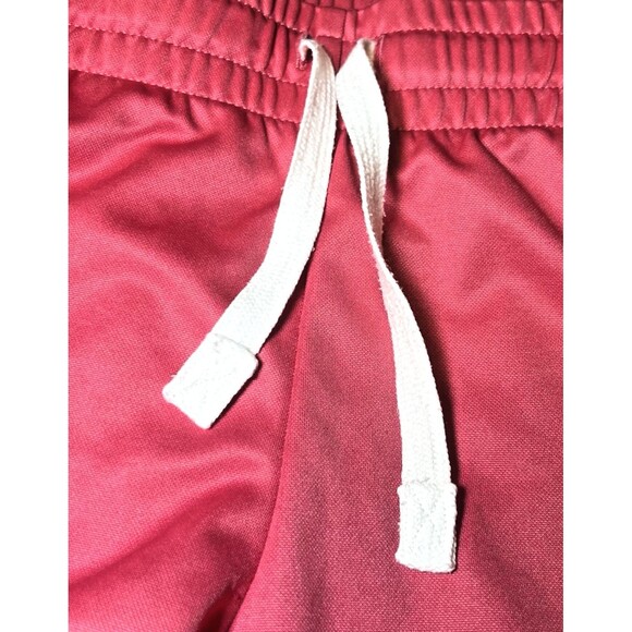 Nike Shorts Womens Medium Pink FitDry White Side Panel Drawstring Gym Sporty - Picture 3 of 10